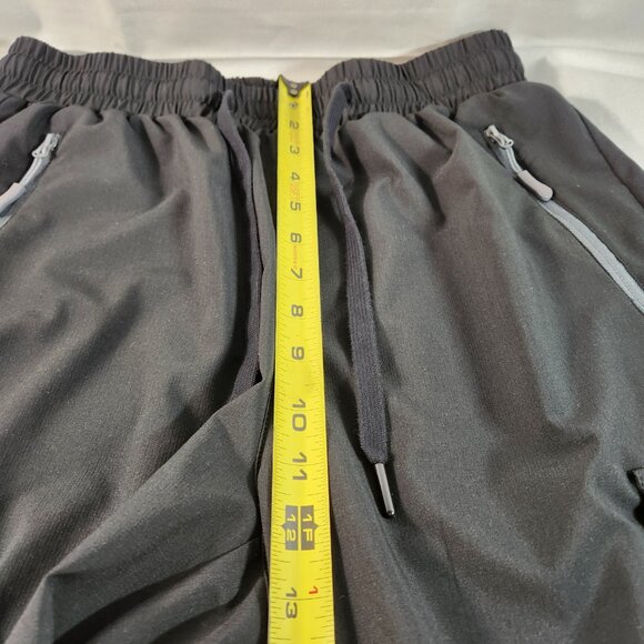 Farungs Women's Activewear Pants Stretch Waist Zip Pockets Jogging Sz Large - Picture 7 of 11